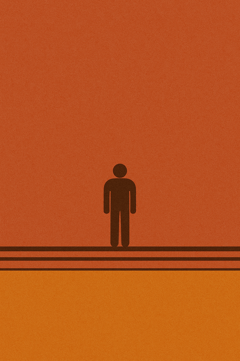 Alone Human Illustration