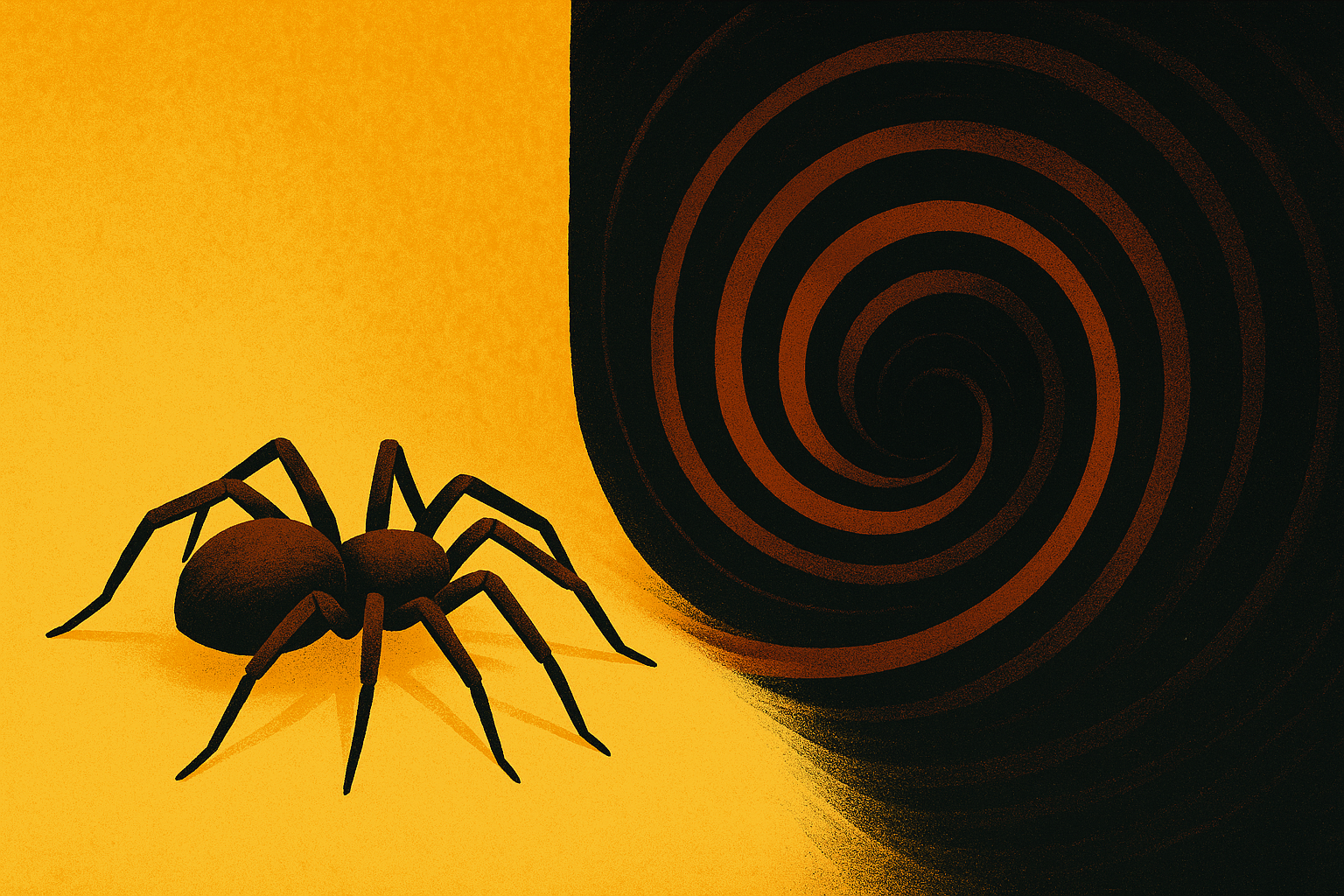 Intention versus consequence: the woman and the spider
