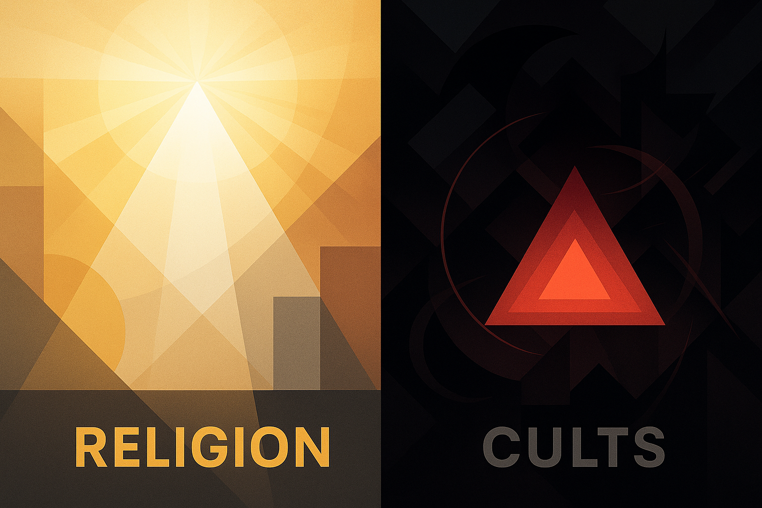 Religion vs Cults